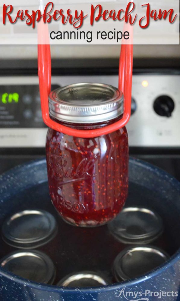 Delicious Peach Raspberry Jam Recipe; Everyone always wanted Mom to bring this jam to potlucks.