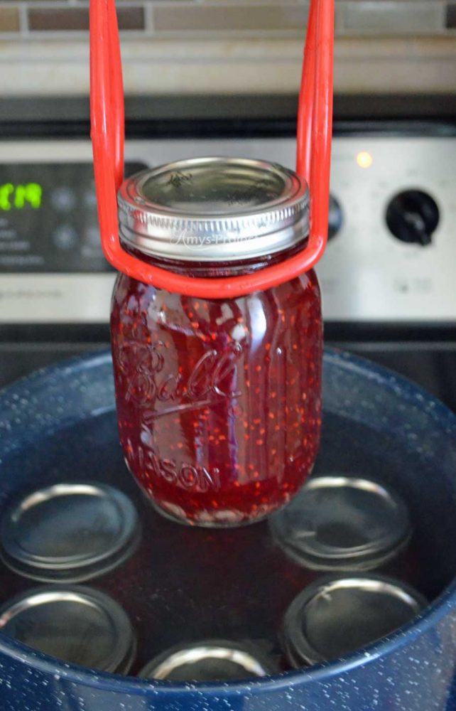 Delicious Peach Raspberry Jam Recipe; Everyone always wanted Mom to bring this jam to potlucks.