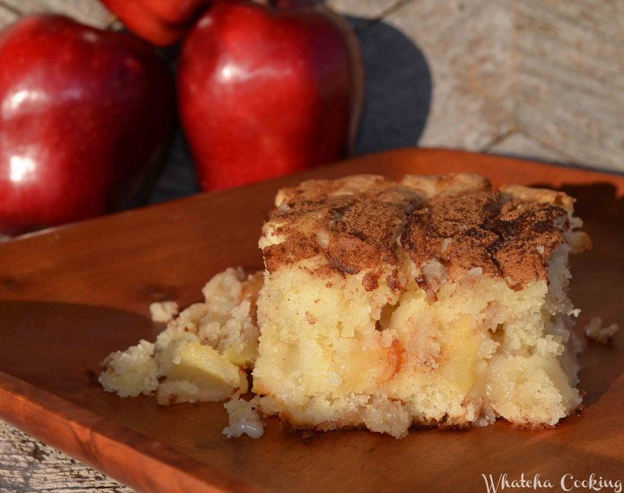 A delicious Norwegian Apply Cake recipe that is filled with apple-y goodness.